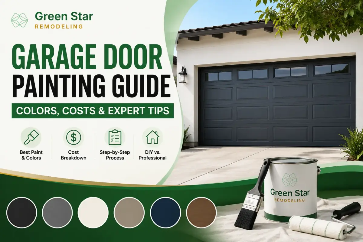 Garage Door Painting Guide: Colors, Costs & Expert Tips
