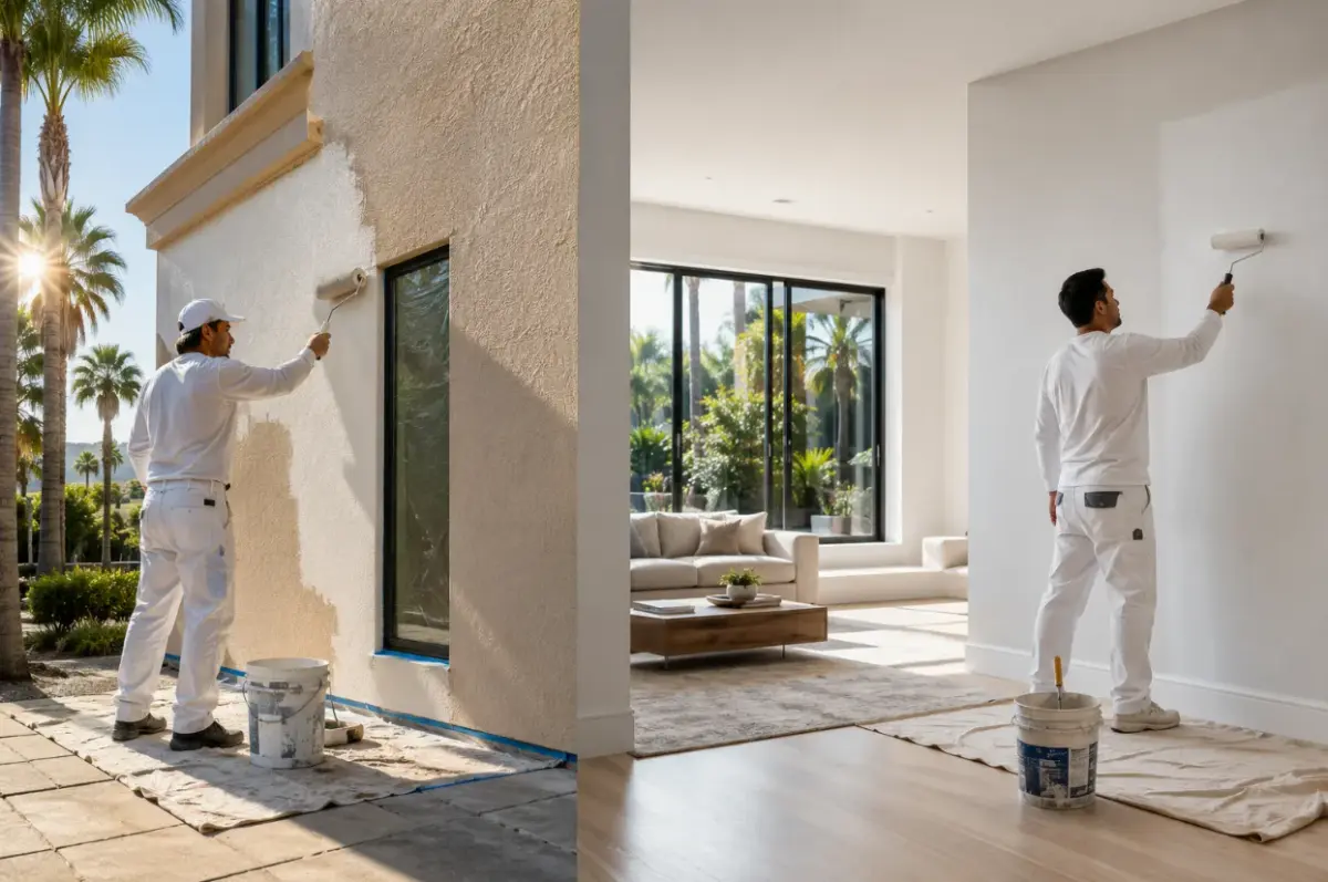 Interior Paint vs. Exterior Paint: What's the Difference and Why It Matters for Your Los Angeles Home