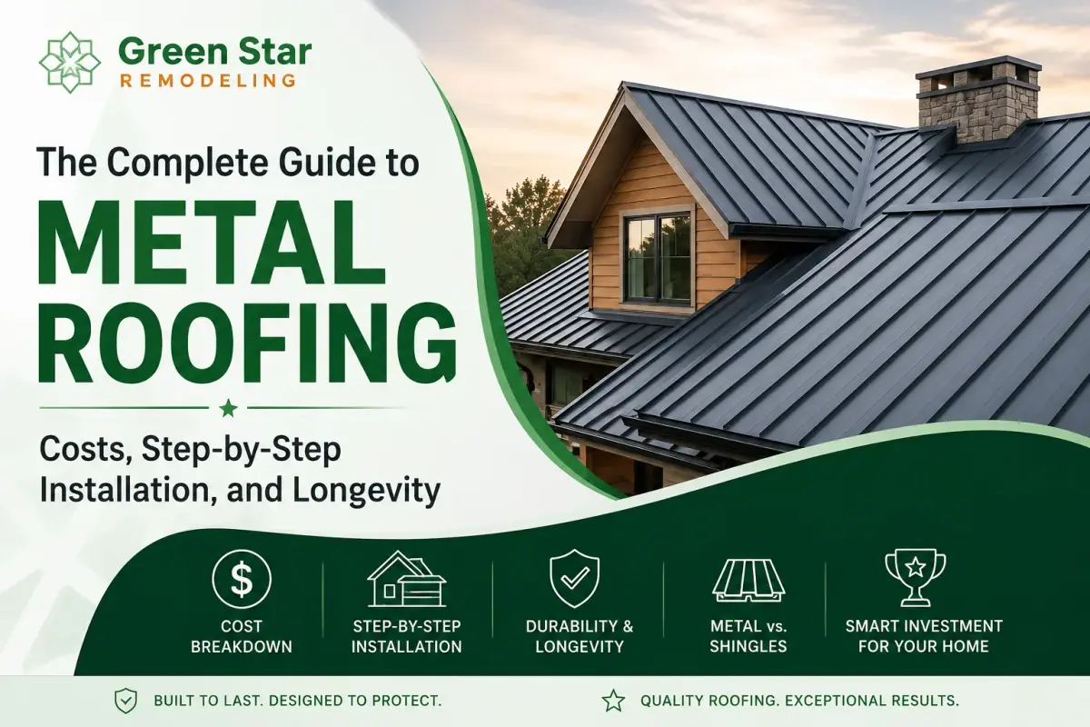 The Complete Guide to Metal Roofing: Costs, Step-by-Step Installation, and Longevity