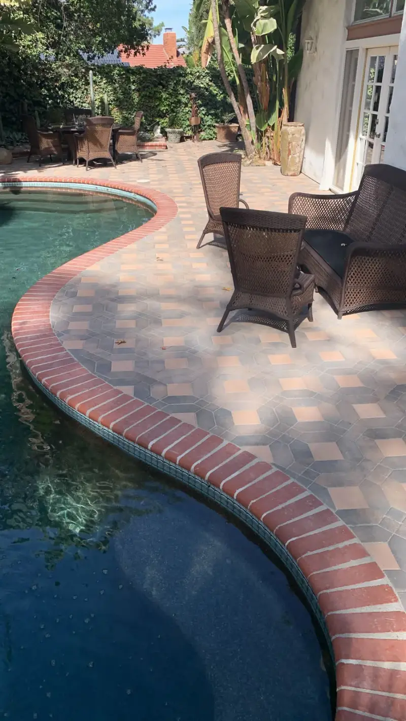 Paver Patio & Pool Deck - Calabasas